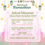 Jadwal Pelayanan UPTD Puskesmas Tawangrejo Pada Bulan Ramadhan 2025